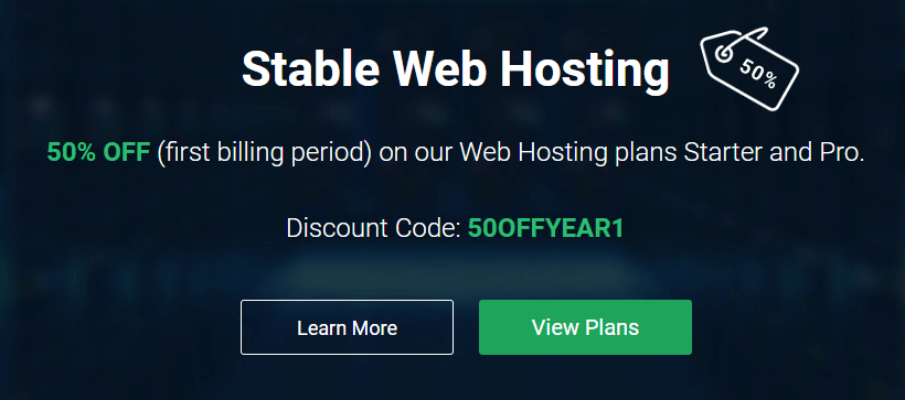 stablehost, best web hosting options, web hosting, build a website, domain names
