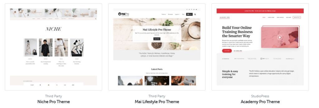 Best Small Business WordPress Themes, wordpress, studiopress, website, themes